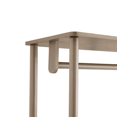 Taupe Clothes Rail with Drawers | Furnitell furnitell