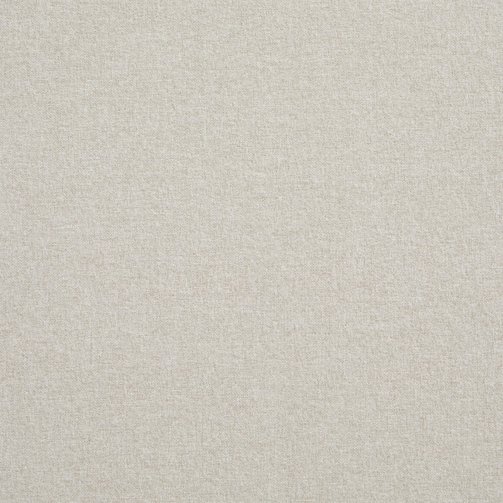 Cream Upholstered Bed Frame with Rounded Headboard Furnitell