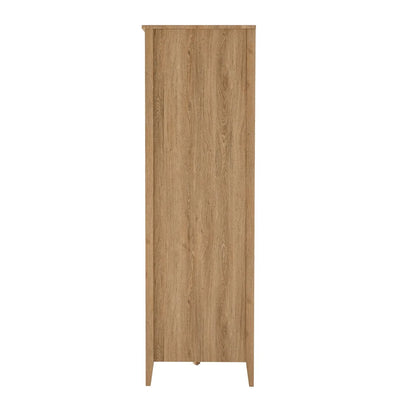 Light Wood 3 Door Wardrobe | Furnitell Furnitell