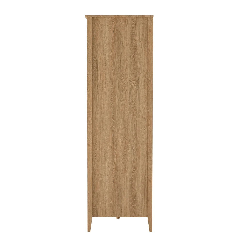 Light Wood 3 Door Wardrobe | Furnitell Furnitell