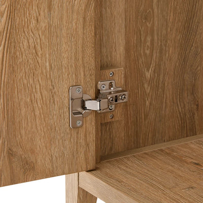 Light Wood 3 Door Wardrobe | Furnitell Furnitell