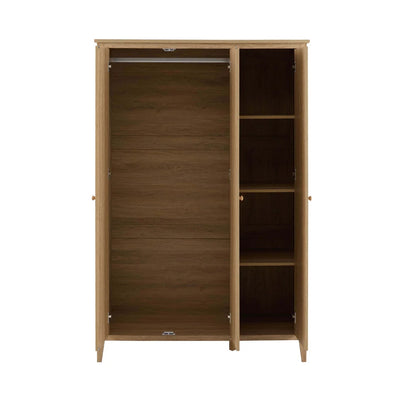 Light Wood 3 Door Wardrobe | Furnitell Furnitell
