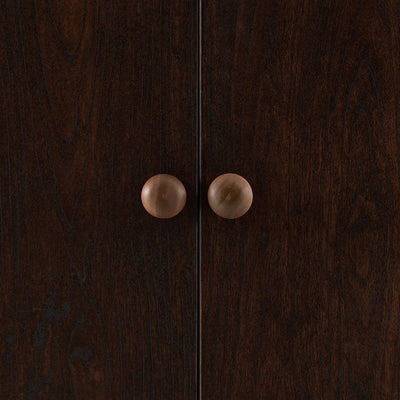 Dark Walnut 3 Door Wardrobe | Furnitell furnitell