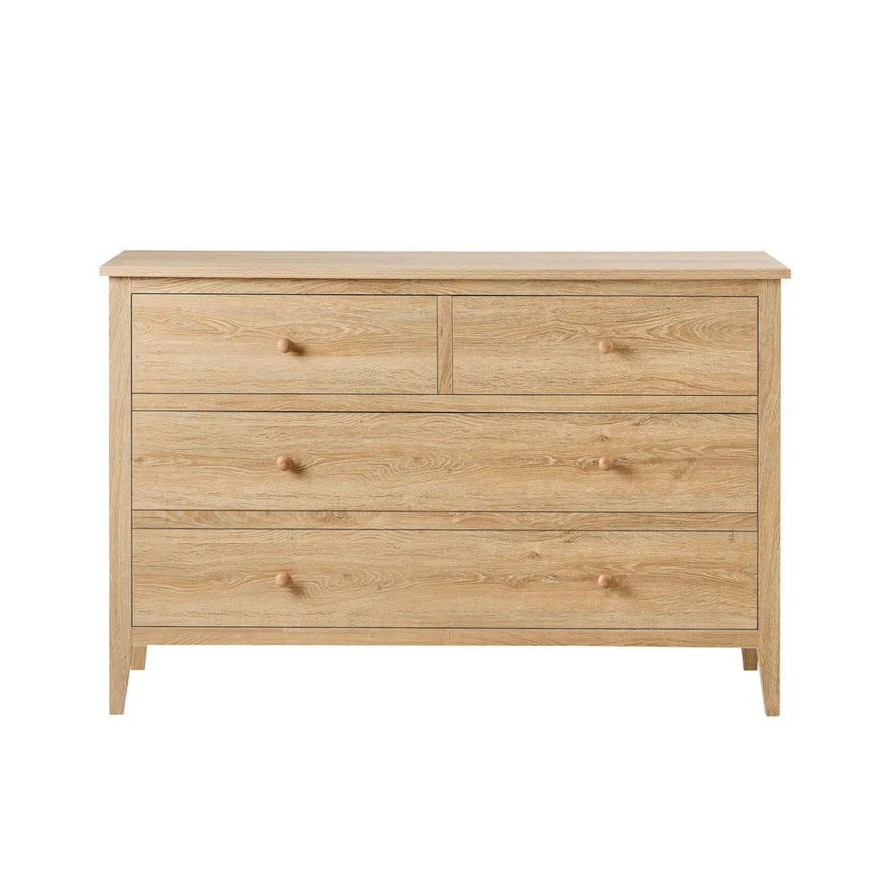 Light Wood 4 Drawer Chest furnitell