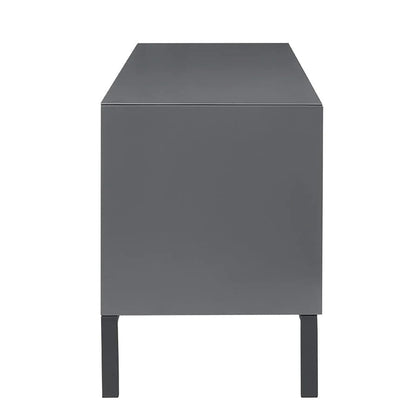 FURNITELL 140cm TV Unit - Charcoal Furnitell