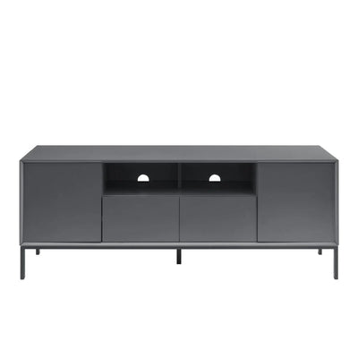 FURNITELL 140cm TV Unit - Charcoal Furnitell