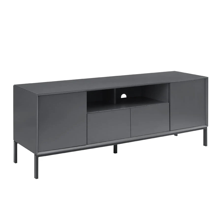 FURNITELL 140cm TV Unit - Charcoal Furnitell