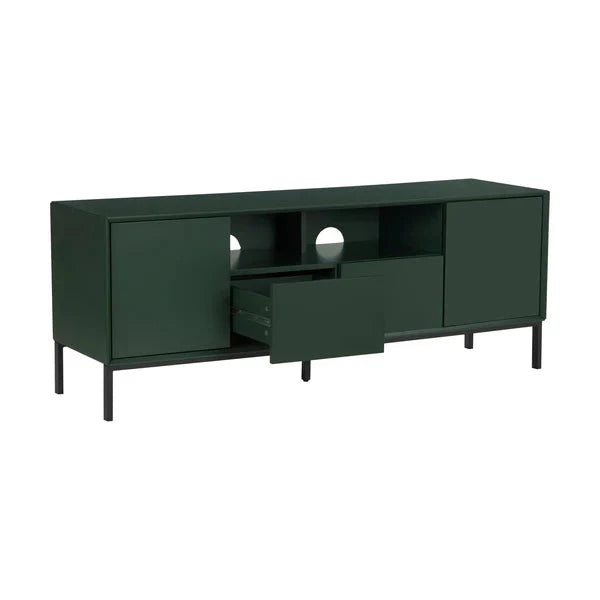 FURNITELL 140cm TV Unit - Charcoal | 5 Years Warranty Furnitell