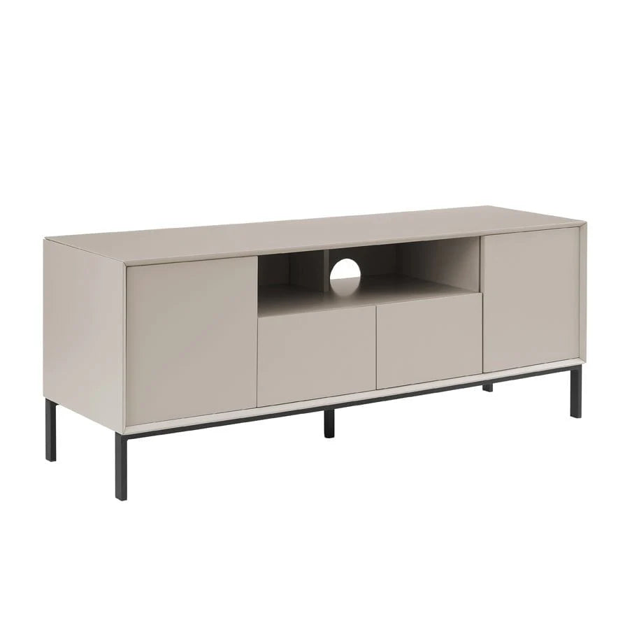 FURNITELL 140cm TV Unit - Taupe Furnitell