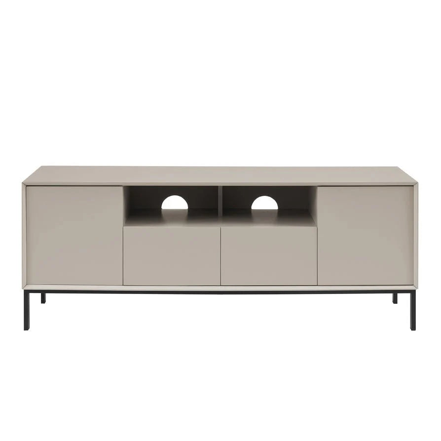 FURNITELL 140cm TV Unit - Taupe Furnitell