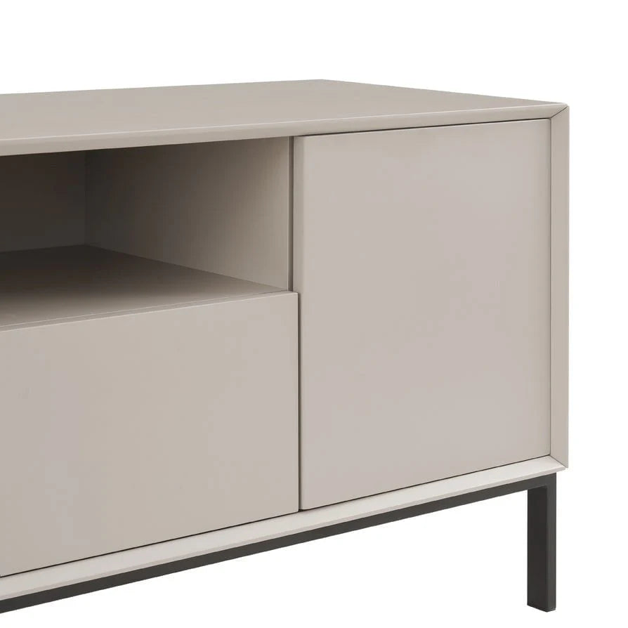 FURNITELL 140cm TV Unit - Taupe Furnitell