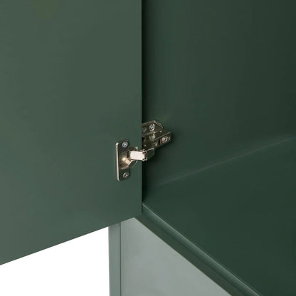 FURNITELL 2 Door Wardrobe - Forest Green Furnitell