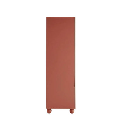 Terracotta 2 Door Wardrobe with Drawer | Furnitell furnitell