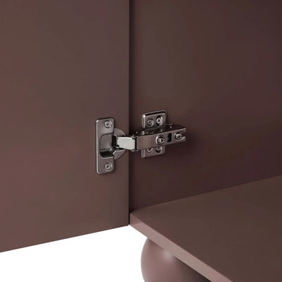 Mocha 3 Door Arch Wardrobe | Furnitell furnitell