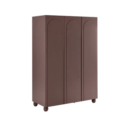 Mocha 3 Door Arch Wardrobe | Furnitell furnitell