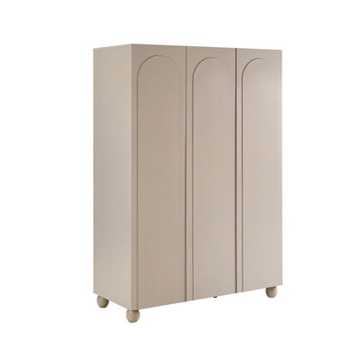 Taupe 3 Door Arch Wardrobe | Furnitell furnitell