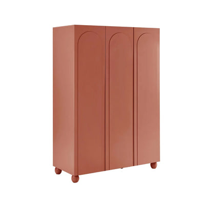 Terracotta 3 Door Wardrobe | Furnitell Furnitell