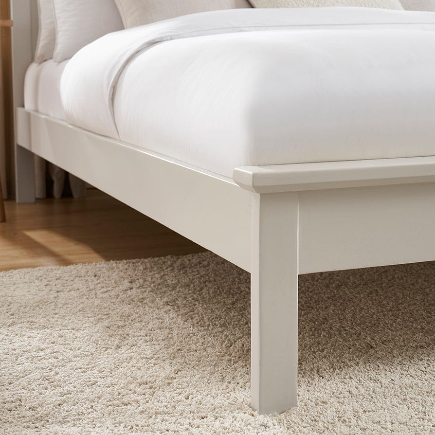 Stone Wooden Bed Frame | Furnitell Furnitell