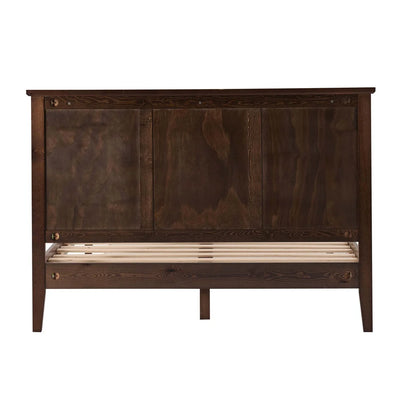 Walnut Wooden Bed Frame | Furnitell Furnitell