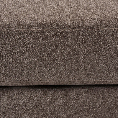 Mushroom Chenille Pouffe Ottoman | Furnitell furnitell