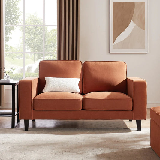 FURNITELL-2 SETTER SOFA Burnt Orange