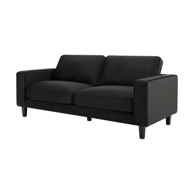 Black 3 Seater Sofa | Furnitell Furnitell