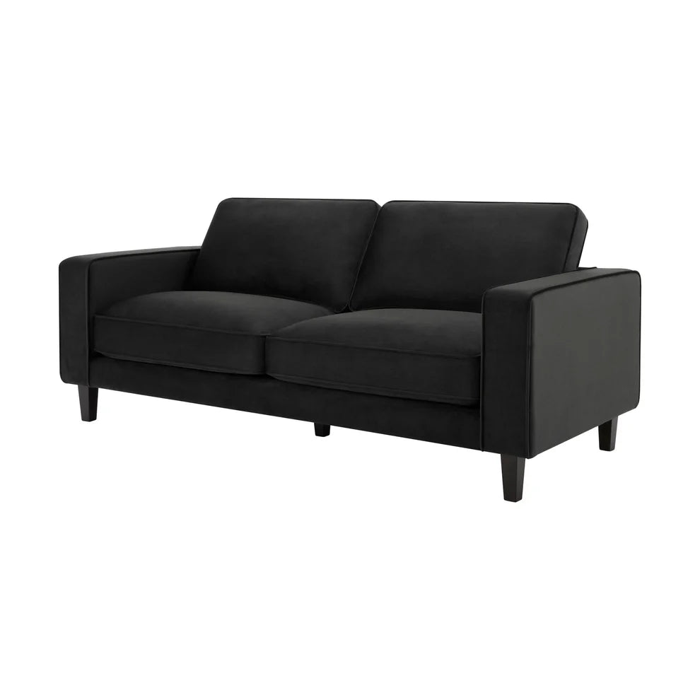 Black 3 Seater Sofa | Furnitell Furnitell